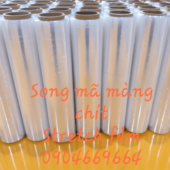 Màng chít 50cm*2.2kg*23mic 2 (Màng Quấn Pallet/ Màng PE/ Màng Stretch film)