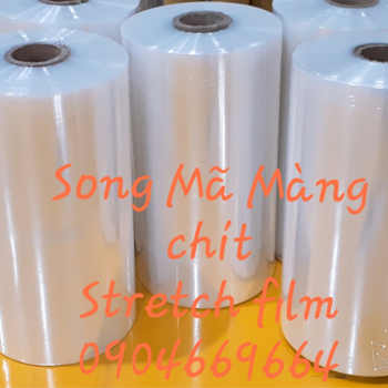 Màng chít 50cm*40kg*23mic (Màng Quấn Pallet/ Màng PE/ Màng Stretch film)