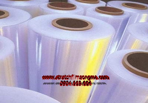 Màng chít cuộn jumbo (Màng Quấn Pallet/ Màng PE/ Màng Stretch film)