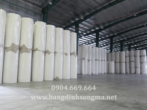 Băng dính Jumbo giấy trắng